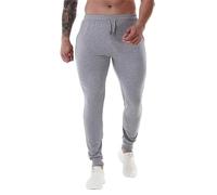 WKAYsIV Boy Stocking Men's Gym Pants Joggers Running Training Fitness Muscles Slimming Fit Cotton Sanitary Pants Tech Pants Men (Grey, M)