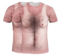 WKAYsIV Men's V Neck T Shirts 2024 New Summer Fashion Men's Muscle 3D Digital Printed Short Sleeved Mens T Shirt Mens WLong Sleeved Shirt (UK, Alpha, 3XL, Regular, Regular, White+White)