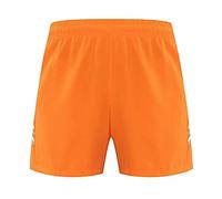 WKAYsIV Soccer Training Men Men Running Shorts Jogging Gym Fitness Men's Sports Shorts Pants Workout Running Foam (Orange, S)
