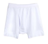 WKAYsIV Soft Underwear for Men Mens Comfortable Loose Head Open Senior Shorts Toot Mens Underwear (White, L)
