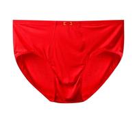 WKAYsIV Underwear-Underpants-Sports-Trunks Men's Thong Underwear Leather Zipper Pouch G-string Briefs Sexy Lingerie UK Male T-Back Jock Strap Panties Size XS-XXL Underwear Man Long Leg 5XL 0.99