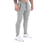 WKAYsIV Winter-Lined-Trousers-Regular The Corner Muscle Fitness Pants Mens Back Hanging Towel Feet Training Pants Mens Pants Zip Winter Walking Trousers Men's M 12.99 Silver