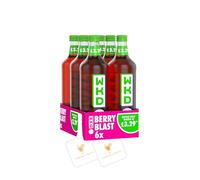 WKD Berry Blast Bottles | Full Case 6x700mls | + 2 Celebration Spirits Beer Mats