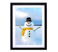 WKDP 16x20 Diamond Painting Frame 40x50cm Diamond Art frames, Display Pictures16x20inch / 40x50cm Without Mat or 14x18inch / 35x45cm With Mat, Solid Wood Frame Black (FK005)