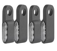 WKDYRIWO Motorcycle Turn Signal Light Amber Side Handle Bar Lamp Indicator Taillight For Cafe Racer For Hon&da For Yam&aha Motorbike Turning Indicators