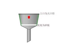 WKEWANG New Wide Mouth Bush Funnel, Filter funnel, Buchner, 350mL 600mL 1000mL 2000mL, Sand board, Borosilicate glass, N60(600mL-N609600M)