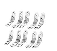 WKFBIFLY 1/10pcs Foldable Hinge Furniture Hardware Flap Screw-On Hinges for Sewing Machine Cabinet Rounded Corner Buffer(10PCS)