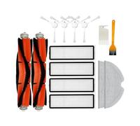 WKFBIFLY 1 Set Main Side Brush Hepa Filter Mop Cloth Rag Compatible With Xiaomi Mijia 1C 2C Mi Robot Vacuum Mop F9 Spare Parts