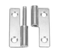 WKFBIFLY 1Pcs Versatile Stainless Steel Removable Hinge Heavy Duty Casement Hardware 40 * 30 * 1.5mm Compatible with Cabinets/Wardrobes/Doors(40x30x1.5 Left)