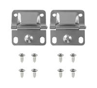 WKFBIFLY 2/4Pcs Stainless Steel Cooler Hinge Replacement Compatible with Coleman Cooler Model 5226 5227B 5235 5236 5240 5241 5241A 5245 5250 5254D(2pcs)