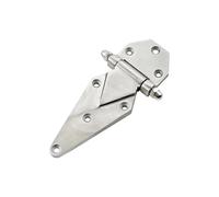 WKFBIFLY 304 Stainless Steel Or Zinc Alloy Hinges are Suitable Compatible with Heavy-Duty Refrigeration Doors and Compartment Doors(304 SS)