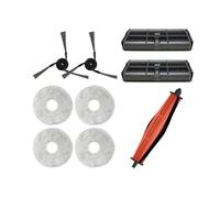 WKFBIFLY 9PCS Vacuum Main Side Brush Filter Mop Cloth Set Compatible With Xiaomi Mijia M40 / D110CN Vacuum Cleaners Replacement Parts-A30R