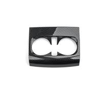 WKFBIFLY Car Interior Accessories Carbon/Wood Seat Cup Holder Cover Frame Trim ABS Material Compatible With KIA Carnival 2022-2026 Left-hand Drive(LHD For Carbon Fiber)