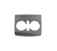 WKFBIFLY Car Interior Accessories Carbon/Wood Seat Cup Holder Cover Frame Trim ABS Material Compatible With KIA Carnival 2022-2026 Left-hand Drive(LHD For Wood Grain)