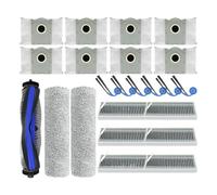 WKFBIFLY Compatible With Deebot X9 Pro Omni/ X9 Pro Vacuum Cleaner Accessories Kit Vacuum Brush Hepa Filter Mop Cloth Dust Bag
