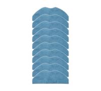 WKFBIFLY Compatible With EZVIZ RE4 Compatible With RE4 Plus Mop Cloths Kit Replacement Mop Cloths Home Use Blue Microfiber Material Sturdy Material(10 PACK)