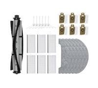WKFBIFLY Compatible With Tama H14, Innos Innos R7, Lihas Lhhas Lh90 Robot Vacuum Accessories Dust Bag Hepa Filter Roller Side Brush Mop Cloth-B27C