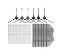 WKFBIFLY Compatible With Xiaomi Robot Vacuum E5 Mop Filter Side Brush Washing Cloth Accessories Replacement-A74P