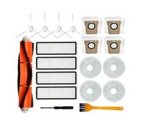 WKFBIFLY Compatible With Xiaomi Robot Vacuum X10+ X10 Plus B101GL Spare Parts Main Side Brush Hepa Filter Mop Cloth Dust Bag