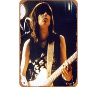 WKHGUBHXIO Chrissie Hynde - Poster | Canvas Wall Art Print Vintage Metal Tin Sign Poster Retro Garage Yard Home Cafe Bar Club Hotel Wall Decoration Stickers Signs 8x12Inch