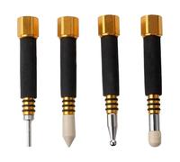 WKHOKI 4 PCS PDR Tap Down Tool, Pen Shape VIP Knockdown Remover, Portable Removable Tool Set Pieces for Car Body Anti Dent Removal Traceless Automobile Paintless Auto DIY Repair