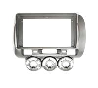 WKJJXXWZ Compatible for Hon-da Jazz City RHD LHD 2002-2007 9 Inch Car Radio Fascia(WHITE)