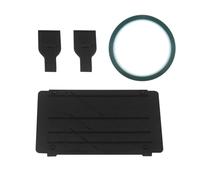 Wkldjf 1/4 10inch Tape Splicing Set ABS Opening Cassettes Tape Splicing Set Cassettes Tape Repair Reel To Reel Tape Recorders Tape Splicing Block