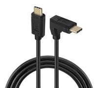 Wkldjf 10Gbps Right Angled USB C To USB C Cable Type C Charging Cable Fast Charging Power Delivery Cable For Phone Tablet Laptop