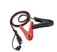 Wkldjf 12V 2Pin Quick Disconnect Adapters Heavy Duty 2Pin To Clip Power Cord For Solar Panel Charging Motorcycle Battery