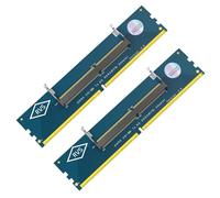 Wkldjf 1Pair High Frequency SO DDR5 to DDR5 U DIMM Memory Adapters for Desktop PC with 6 Layer PCBs and Over Current Protections Memory Adapter