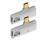 Wkldjf 2 In 1 USB C Type C To USB3.2 10Gbps 100W Fast Charging Data Adapter Cable Adapter For Phone Laptop Tablet