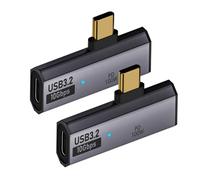 Wkldjf 2 In 1 USB C Type C To USB3.2 10Gbps 100W Fast Charging Data Adapter Cable Adapter For Phone Laptop Tablet