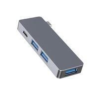 Wkldjf 4 Port USB3.0 Extender Enables Fast Charging and Data Sharing Across Computers Printers Storage Devices USB Adapters