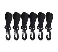 Wkldjf 6Pcs Boat Paddle Clip Kayak Keeper Storage Holder Oar Snap Clip Canoe Parts Paddle Clips