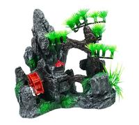 Wkldjf Aquariums Handicrafts Artificial Stone Grass Plant Decorations Fish Tanks Supplies Sea Art Decorations