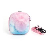 Wkldjf Camera Carrying Case Hard Camera Storage Bag with Shoulder Straps for Mini7+/8/9/12 Camera Gradients Colour