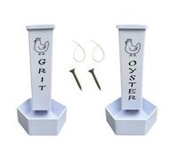 Wkldjf Chicken Grits Feeders and Oysters Shell Dispenser Precise Nutritions Coops for Various Poultry Breeds in Coops Large Capacity Supplier