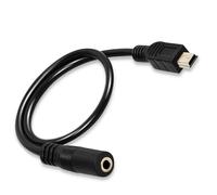 Wkldjf DC3.5mm Female To Miniature 5Pin Male Microphones Earphones Connecteds To Phone Sound Cable