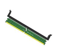 Wkldjf DDR5 UDIMM 288Pin Adapter Memory Test Protective Card With Short Latches DDR5 288Pin UDIMM Slot Adapter For Desktop Computer Maintenance
