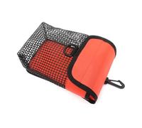 Wkldjf Divings Reel Bag Marker Buoys Carriers Mesh Bag Clip Mesh Under Water Storage Bag Pouches Divings Equipment