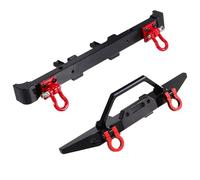 Wkldjf General Fit 1/12 Scale Remote Control Car Bumper Heavy Duty Alloy Designs Front & Rear Bumpers Upgrades for 1/12 MN128 Crash Proof Bumper