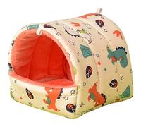 Wkldjf Hamster Hammock Bed Toy Small Animal Hideouts House Lovely Print Hanging Habitat Decors For Pet Washable Hammock Animals Hanging Pets