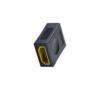 Wkldjf HDTV Female To HDTV Female Coupler Connector Adapter Extender 4K@60Hz/2K@144Hz For Laptop PC Accessories