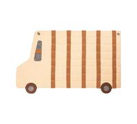 Wkldjf Innovative Wall Display Rack for Small Toy Cars Made by Felt Elastic Straps Scratches Ideal for Collectors and Kids Organizes Up to 40 Vehicles Kids Organizers