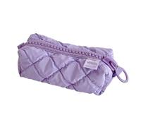 Wkldjf Large Pen Pouch,Large Pencil Case Polyester Cotton Pen Pouches Pen Organizers Zippered Storage Bag Travel Makeup Bag for Office School