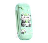 Wkldjf Lovely Animal Pen Bag Panda Pencil Organizers Large Capacity Pencil Case for Erasers Markers Scissors Storage