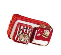 Wkldjf Pen Bags,Cartoon Bear Pencil Bag Lovely Pencil CasePencil Holder Large Capacity Pencil Pouches Pen Bag School Office Supplies