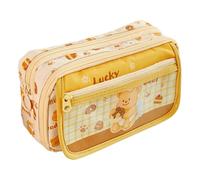 Wkldjf Pen Pouches,Large Pencil Case High Capacity Pen Holder Box Zippered Pencil Bag Pen Pouches Desk Organizers for School Office Travel