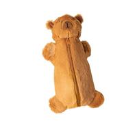 Wkldjf Plush Pen Pouch,Plush Pencil Case Novelty Animal Pen Pouches Zippered Pencil Bag Large Capacity for Women Girl Student Office School