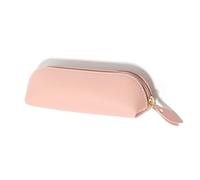 Wkldjf Practical Pen Bag PU Leather Case Large Capacity Pencil Bag Aesthetic School Office Supplies Large Capacity Pu Leather Pouch Aesthetic Pouch